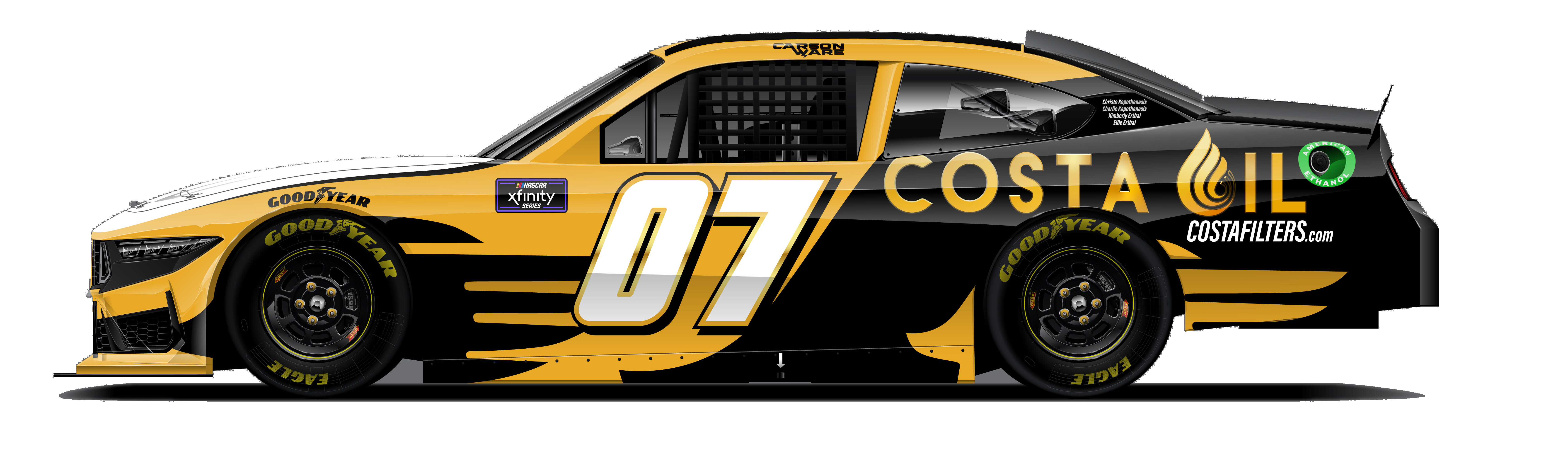 Costa Oil Race Car